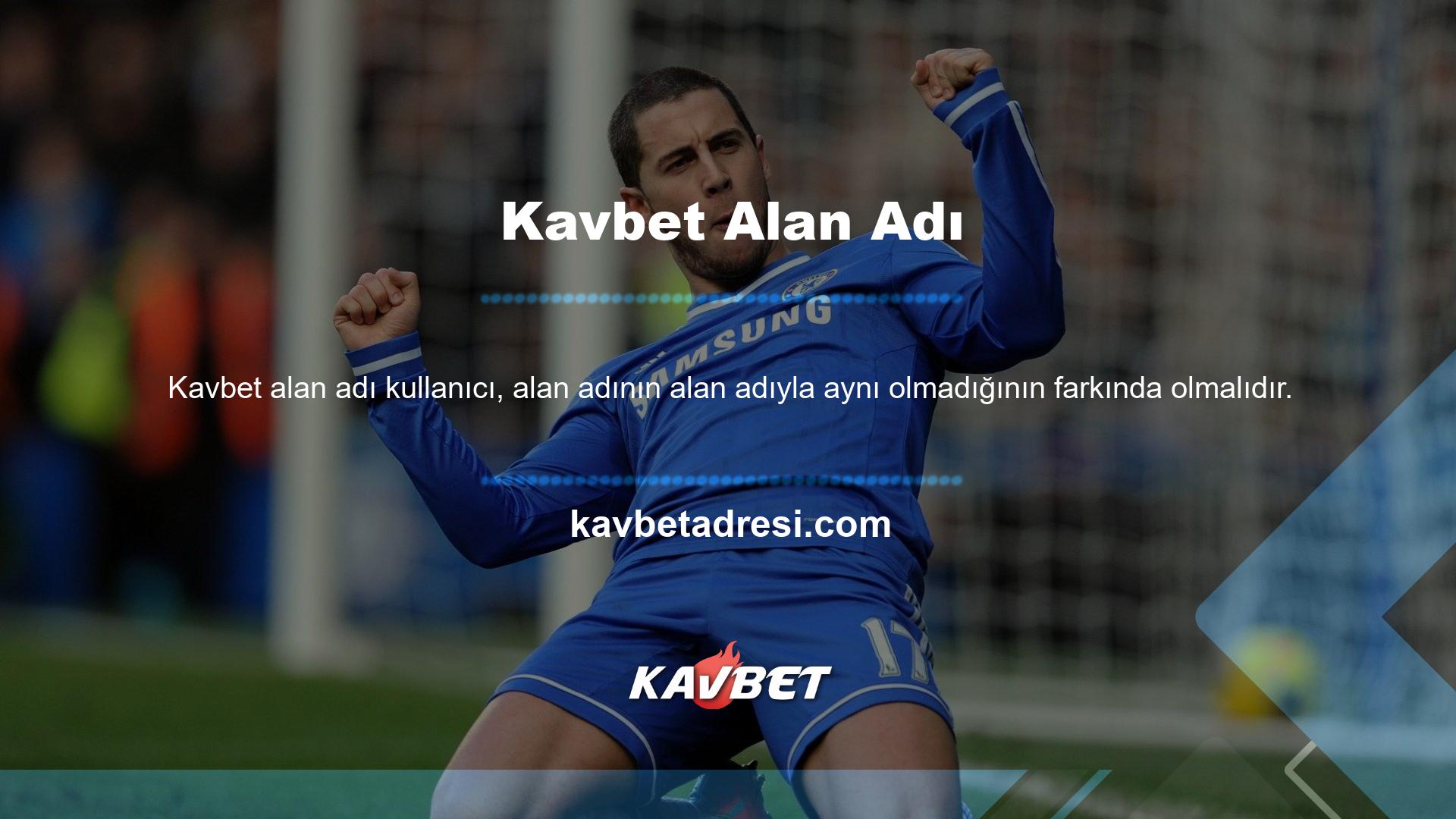 Kullanıcı, alan adının alan adıyla aynı olmadığının farkında olmalıdır